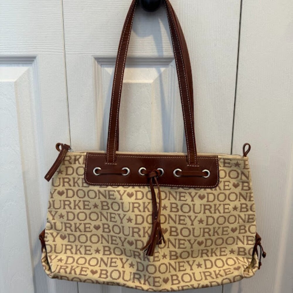 Vintage Dooney & Bourke Hearts & Stars bag